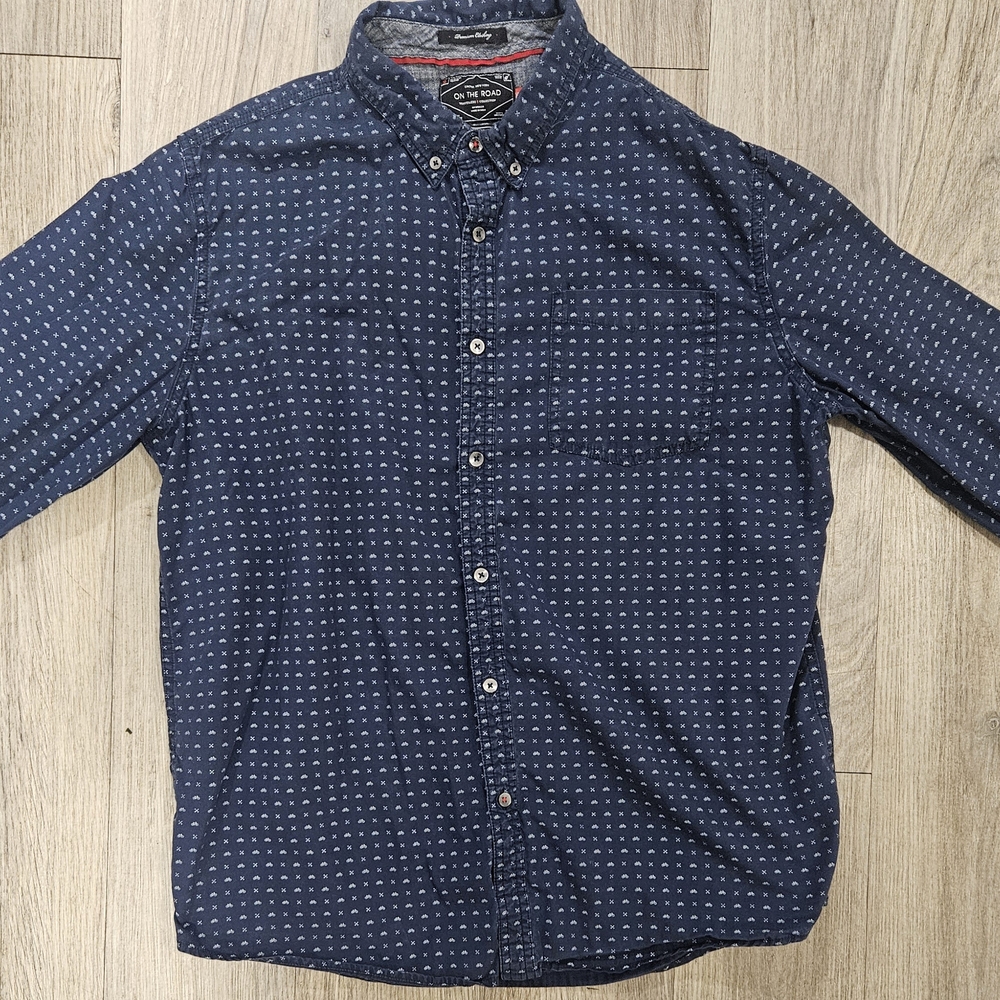 CACTUS NEW YORK mens slim-fit travelers Edition SIZE XL COLOR BLUE LXL6